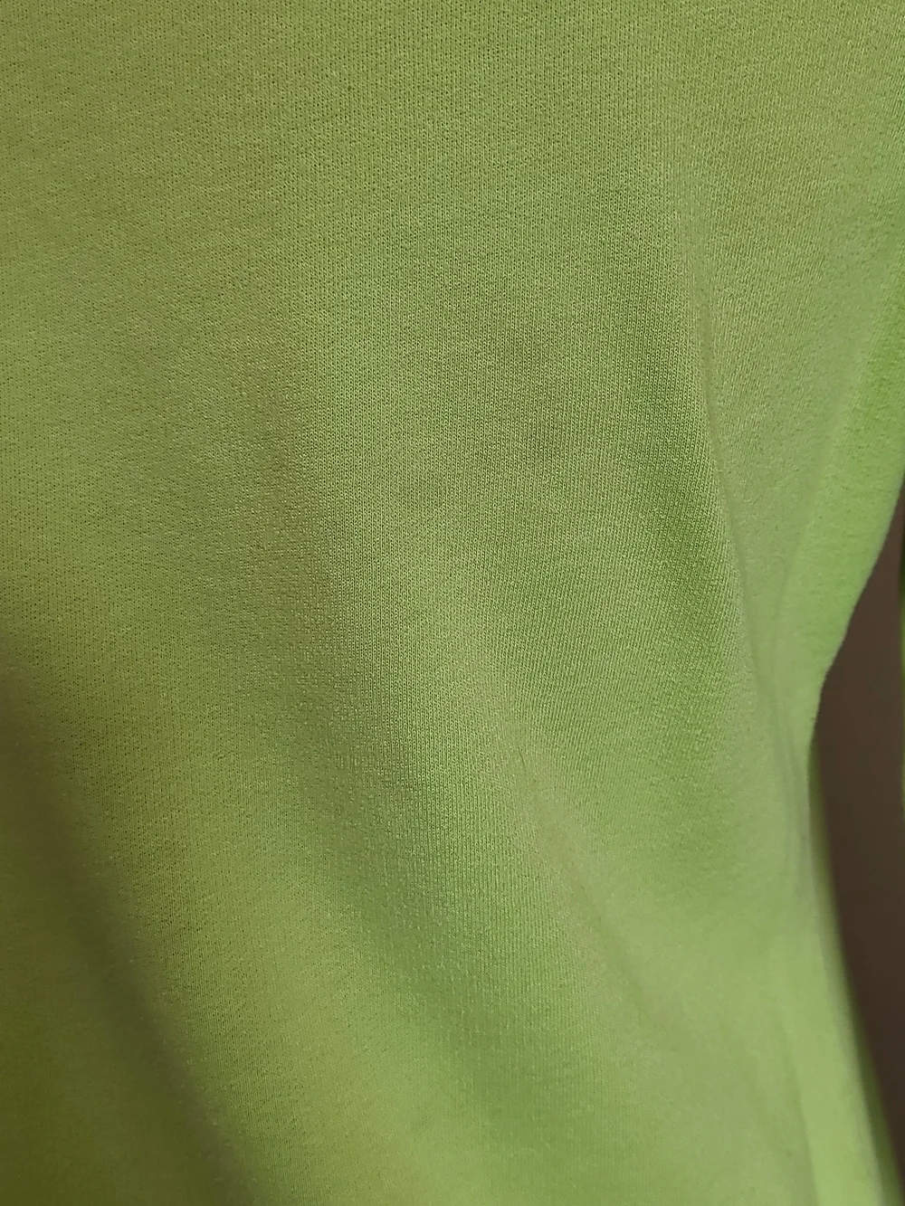 PINK Victoria's Secret Neon Lime "LOVE PINK" Off-Shoulder Sweatshirt - Picture 5 of 6
